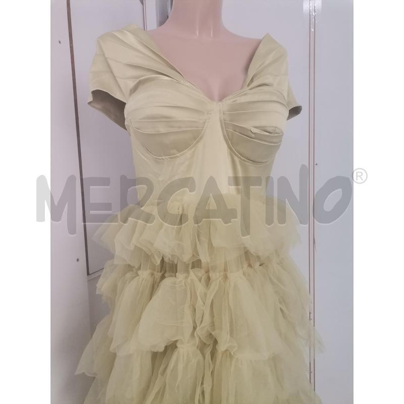 ABITO DONNA FAERIESTY SENAPE LUNGO TULLE  | Mercatino dell'Usato Lamezia terme 2