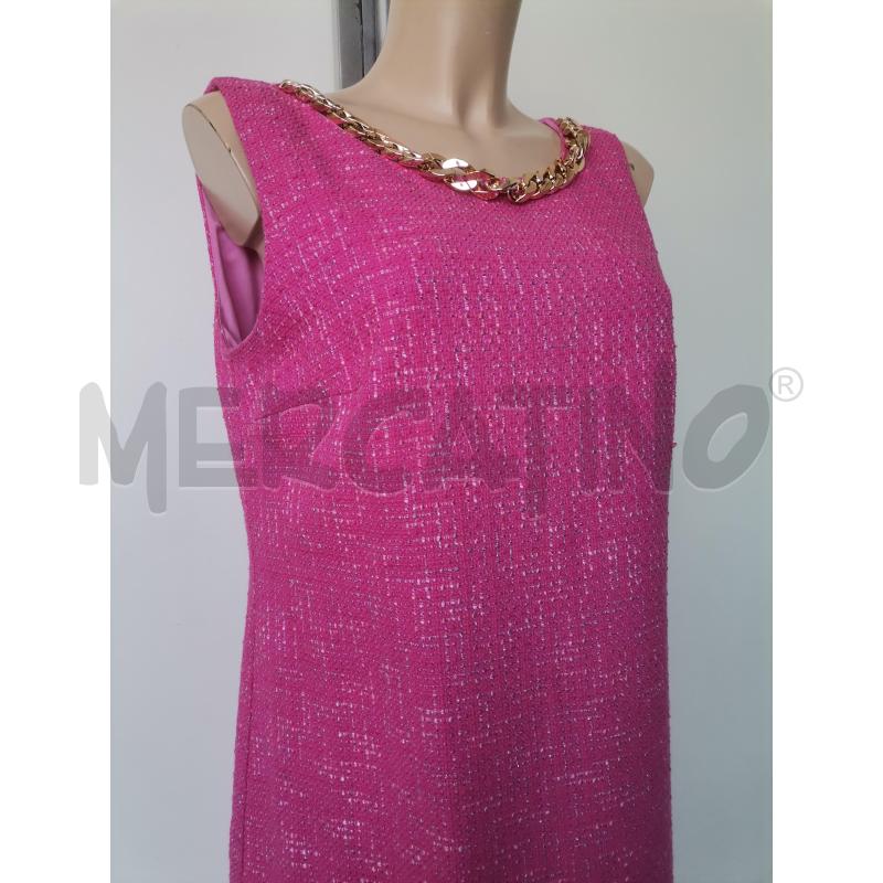 ABITO DONNA GAIE FUXIA CATENELLA DORATA | Mercatino dell'Usato Lamezia terme 2