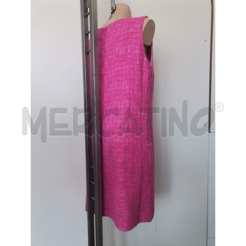 ABITO DONNA GAIE FUXIA CATENELLA DORATA | Mercatino dell'Usato Lamezia terme 4