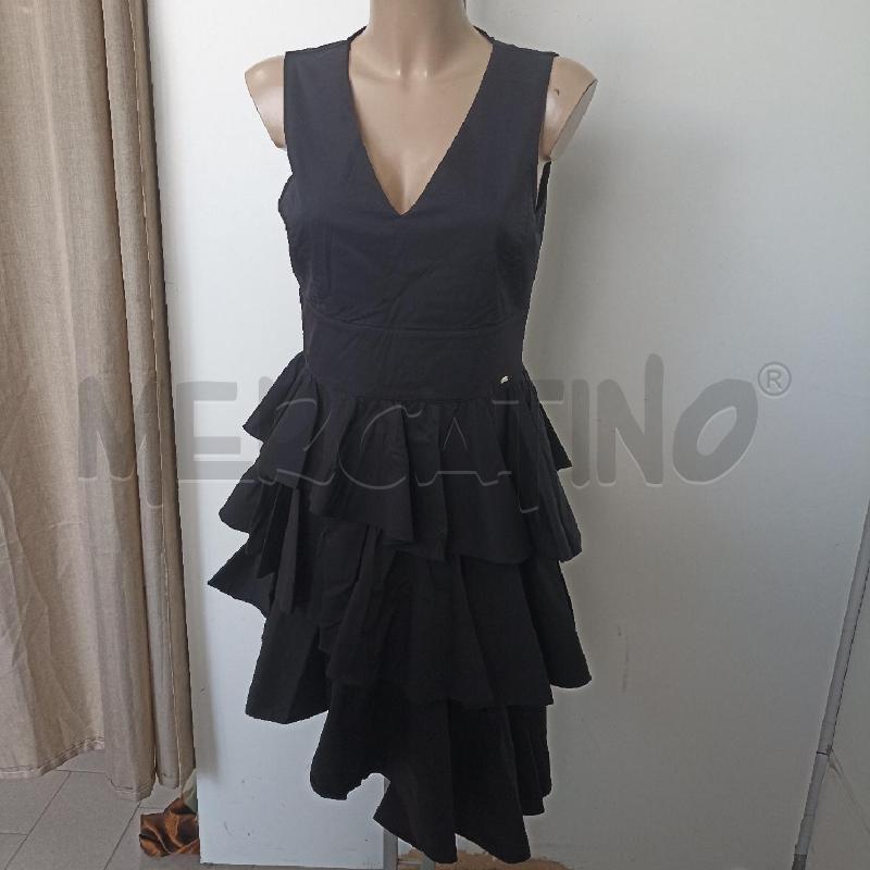 ABITO DONNA GAUDI NERO BALZE SOTTO CORTO | Mercatino dell'Usato Lamezia terme 1