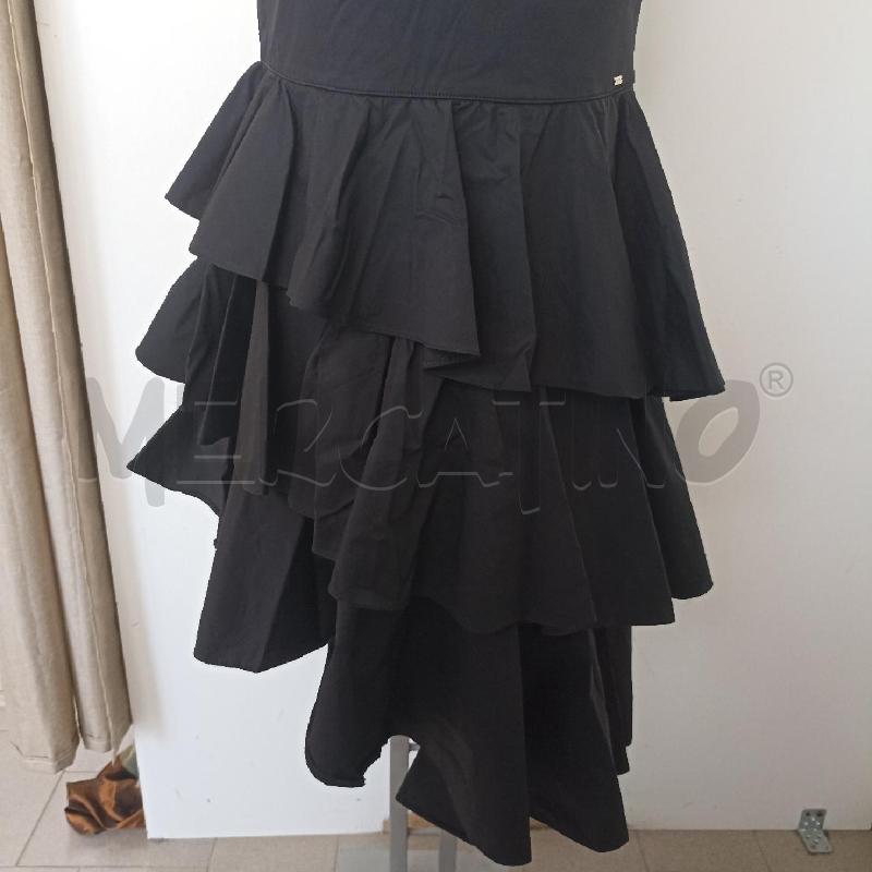 ABITO DONNA GAUDI NERO BALZE SOTTO CORTO | Mercatino dell'Usato Lamezia terme 4