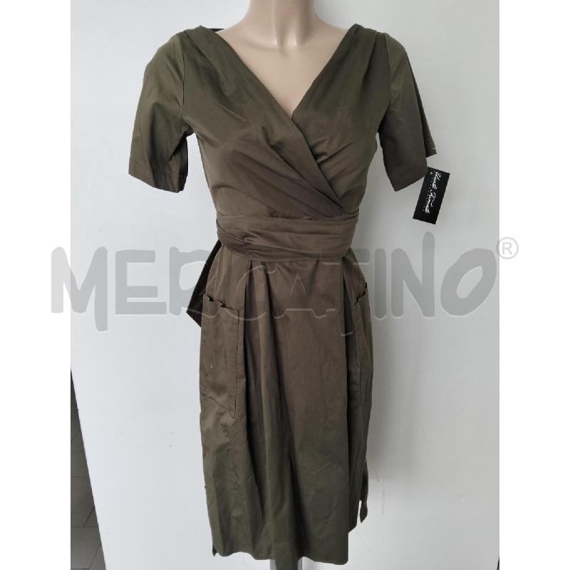 ABITO DONNA INTRED VERDE MILITARE CINTURINO | Mercatino dell'Usato Lamezia terme 1