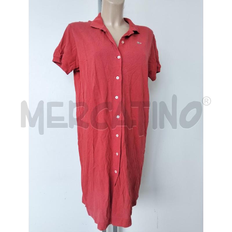 ABITO DONNA LACOSTE ROSSO LEGGERMENTE MACCHIATO | Mercatino dell'Usato Lamezia terme 1