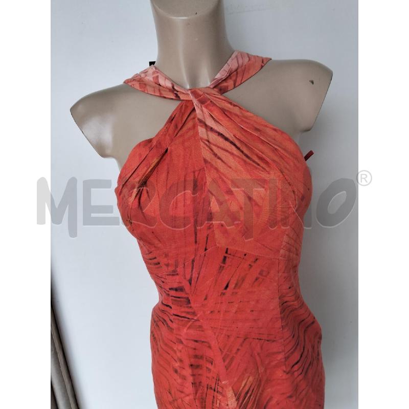 ABITO DONNA LES COPAINS TUBINO ARANCIONE NERO  | Mercatino dell'Usato Lamezia terme 2