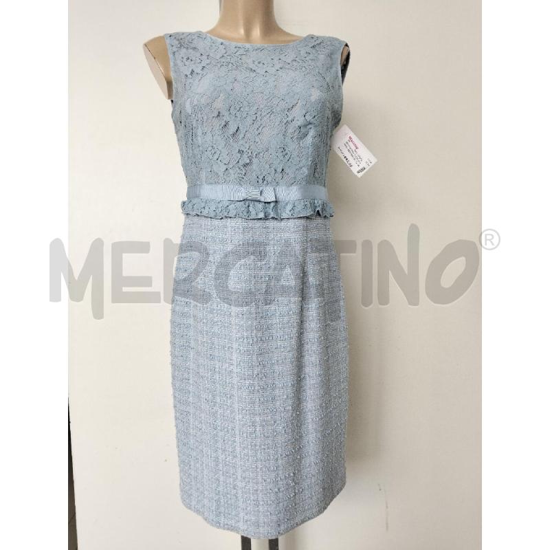 ABITO DONNA LUISA SPAGNOLI AZZURRO PIZZO | Mercatino dell'Usato Lamezia terme 1