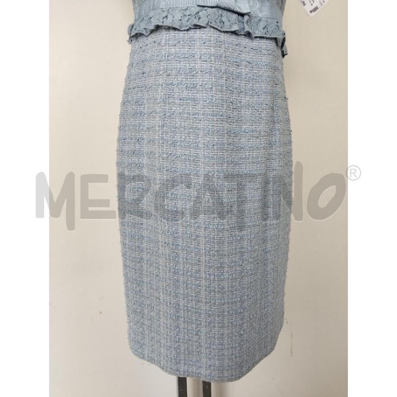 ABITO DONNA LUISA SPAGNOLI AZZURRO PIZZO | Mercatino dell'Usato Lamezia terme 3