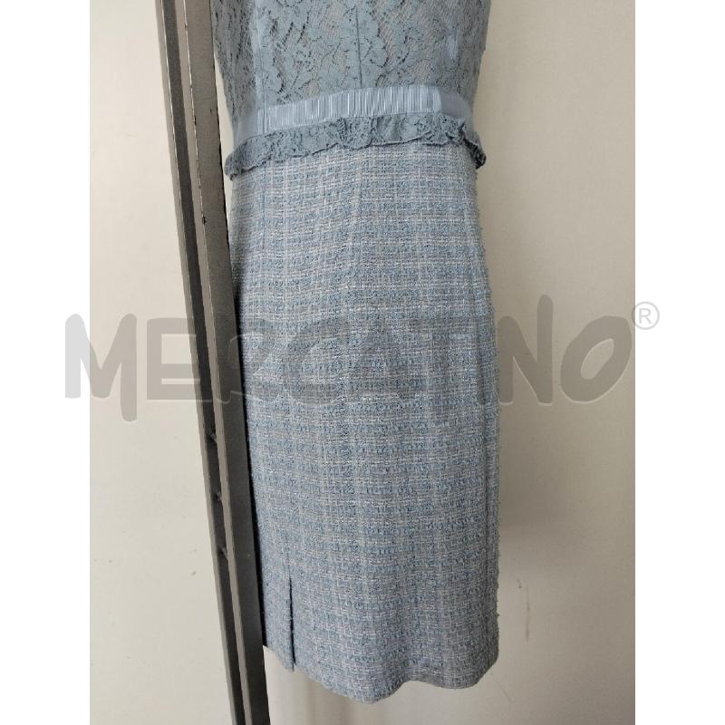 ABITO DONNA LUISA SPAGNOLI AZZURRO PIZZO | Mercatino dell'Usato Lamezia terme 4
