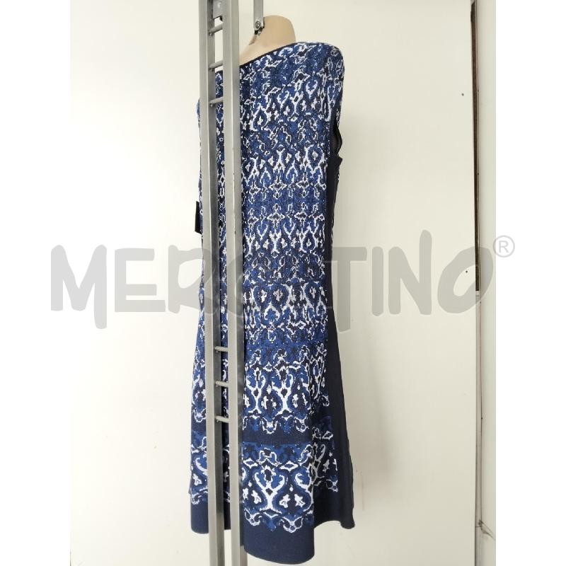ABITO DONNA LUISA SPAGNOLI NERO BLU BIANCO  | Mercatino dell'Usato Lamezia terme 3