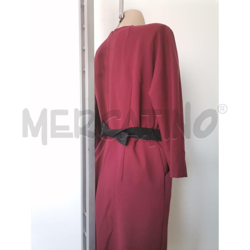ABITO DONNA LUISA SPAGOLI BORDÒ FIORE NERO | Mercatino dell'Usato Lamezia terme 4