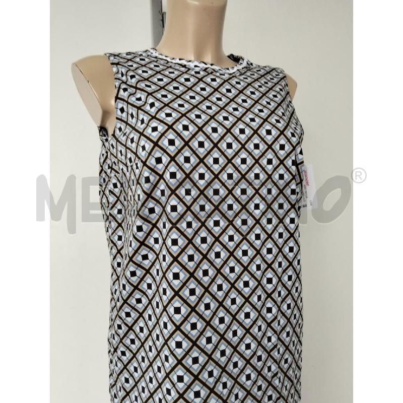 ABITO DONNA MARELLA CELESTE NERO BIANCO  | Mercatino dell'Usato Lamezia terme 2