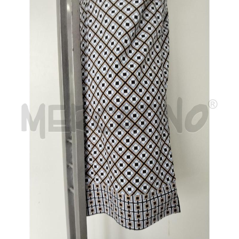 ABITO DONNA MARELLA CELESTE NERO BIANCO  | Mercatino dell'Usato Lamezia terme 3