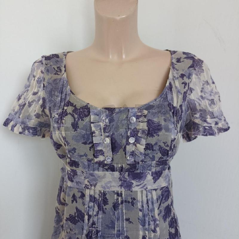 ABITO DONNA MAX&CO BEIGE VIOLA FIORATO  | Mercatino dell'Usato Lamezia terme 2