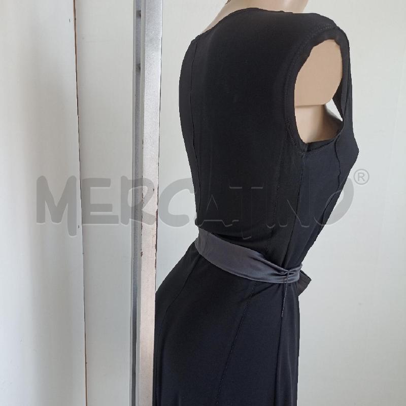 ABITO DONNA MAX&CO NERO CON CINTURINO RASO | Mercatino dell'Usato Lamezia terme 3