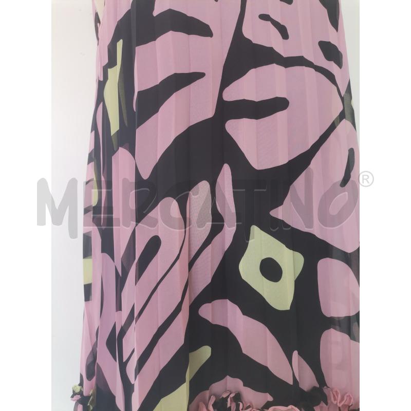 ABITO DONNA MAX CO NERO ROSA PLISSE | Mercatino dell'Usato Lamezia terme 4