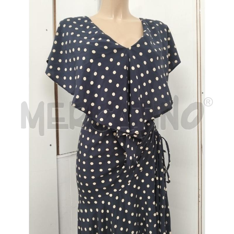 ABITO DONNA MOSCHINO 100SETA POIS BIANCO | Mercatino dell'Usato Lamezia terme 2