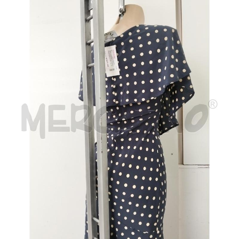 ABITO DONNA MOSCHINO 100SETA POIS BIANCO | Mercatino dell'Usato Lamezia terme 3