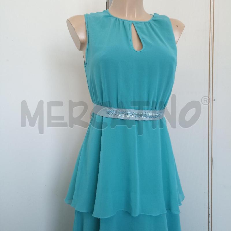 ABITO DONNA PENNYBLACK CELESTE CINTURINO PERLINE | Mercatino dell'Usato Lamezia terme 2