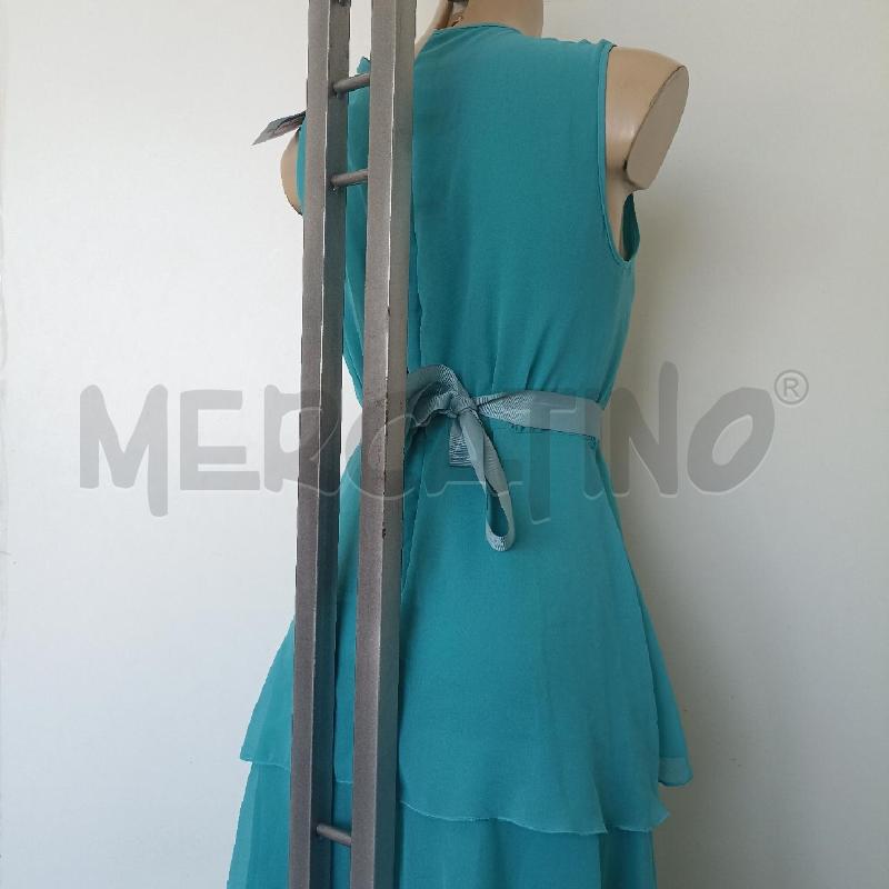 ABITO DONNA PENNYBLACK CELESTE CINTURINO PERLINE | Mercatino dell'Usato Lamezia terme 4