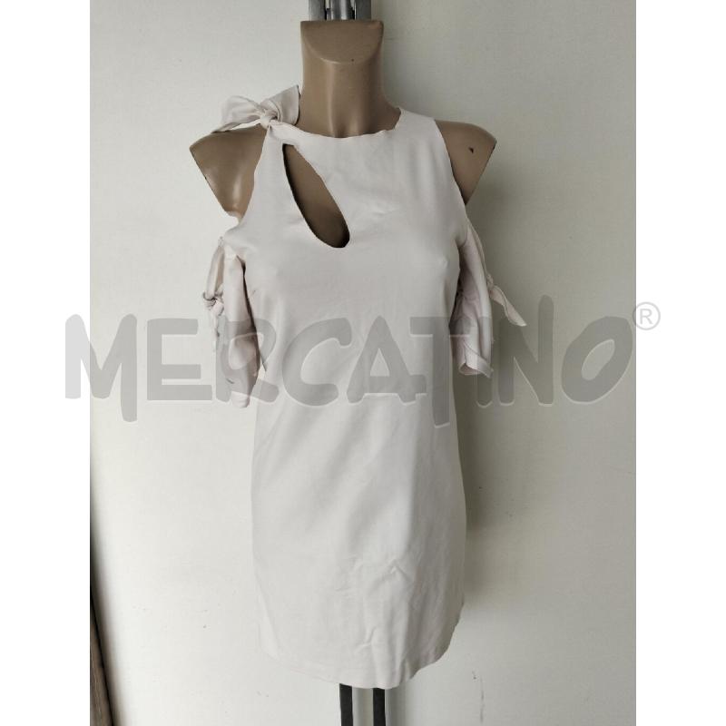 ABITO DONNA PINKO BIANCO SPALLINE APERTE TESSUTO ELASTICO | Mercatino dell'Usato Lamezia terme 1