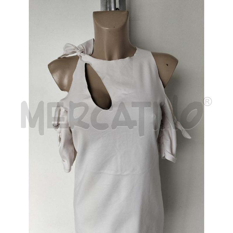ABITO DONNA PINKO BIANCO SPALLINE APERTE TESSUTO ELASTICO | Mercatino dell'Usato Lamezia terme 2