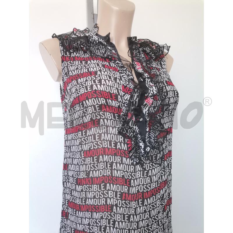 ABITO DONNA PINKO NERO SCRITTE | Mercatino dell'Usato Lamezia terme 2