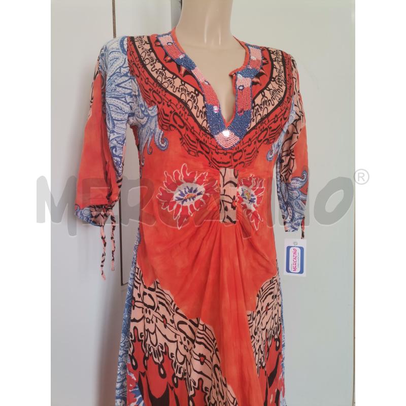 ABITO DONNA POSITANO ARANCIONE STRASS | Mercatino dell'Usato Lamezia terme 2