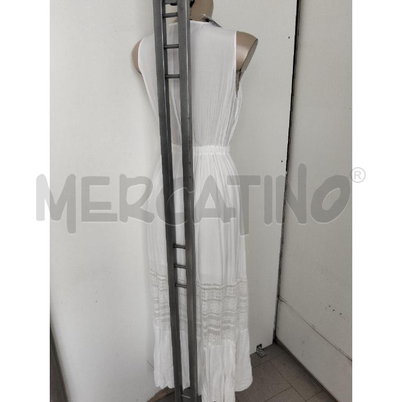 ABITO DONNA SARAH CHOLE BIANCO LUNGO  | Mercatino dell'Usato Lamezia terme 3