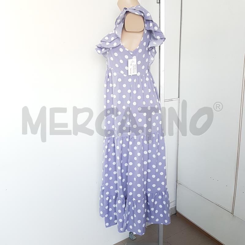 ABITO DONNA SHEIN LILLA POIS BIANCO | Mercatino dell'Usato Lamezia terme