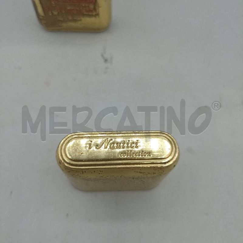 ACCENDINO DA COLLEZIONE GAMMA 2 IL BRIGANTINO IN OTTONE | Mercatino dell'Usato Lamezia terme 3