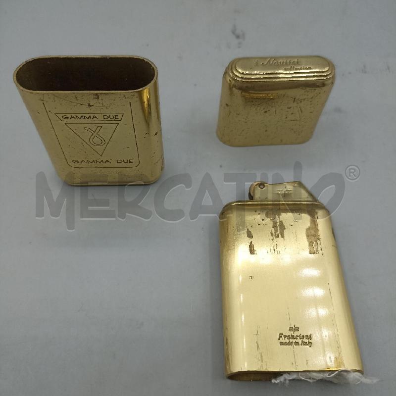 ACCENDINO DA COLLEZIONE GAMMA 2 IL BRIGANTINO IN OTTONE | Mercatino dell'Usato Lamezia terme 4