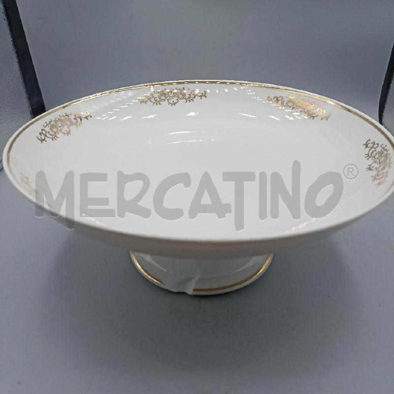 ALZATINA RICHARD GINORI PORCELLANA DECORO DORATO | Mercatino dell'Usato Lamezia terme 1