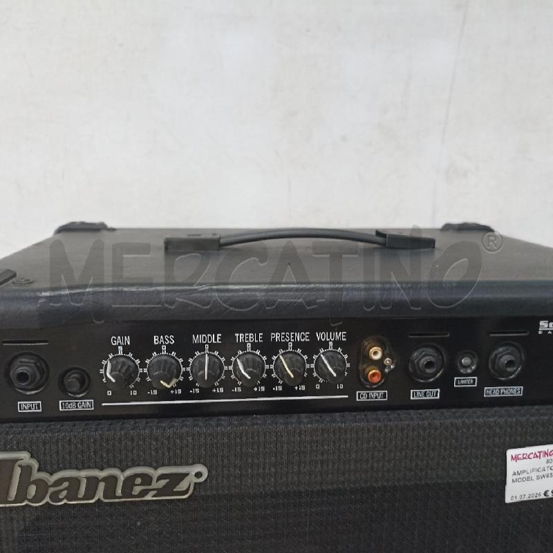 AMPLIFICATORE IBANEZ MODEL SW65 | Mercatino dell'Usato Lamezia terme 2