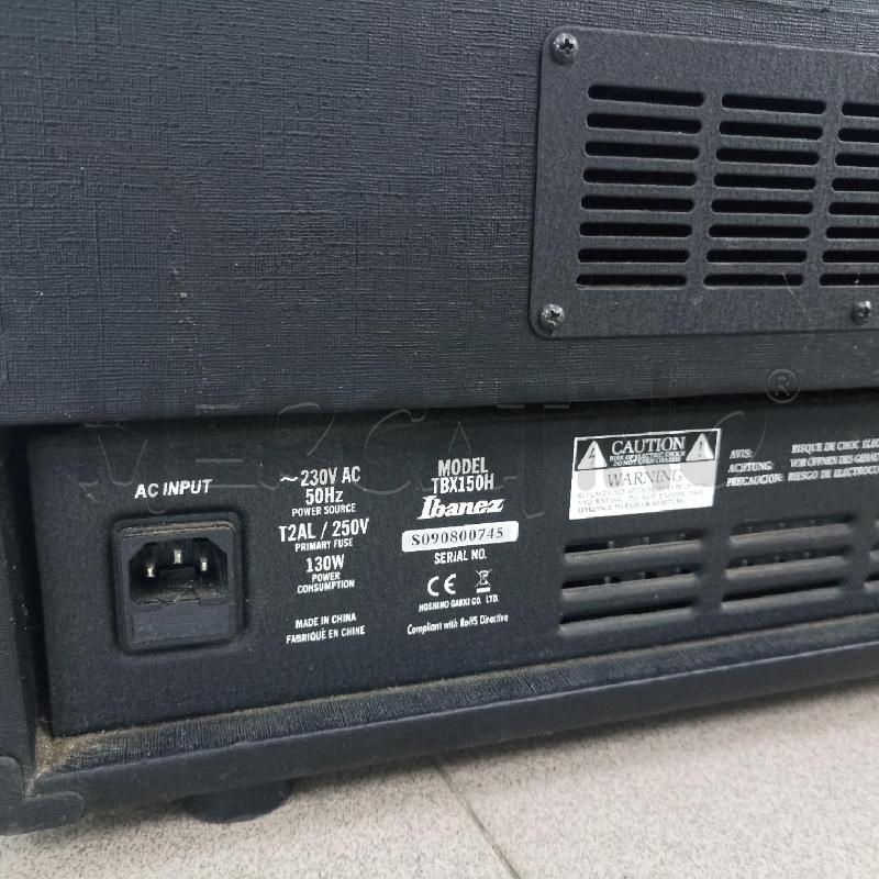 AMPLIFICATORE IBANEZ TBX150H ACCENSIONE OK NON TESTATO | Mercatino dell'Usato Lamezia terme 3
