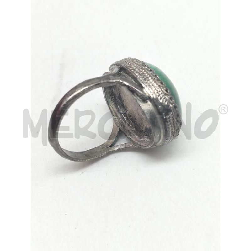 ANELLO DONNA METALLO PREZIOSO CON GIADA | Mercatino dell'Usato Lamezia terme 2