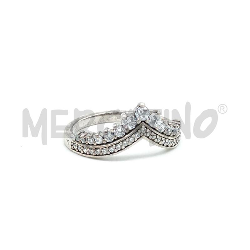 ANELLO DONNA PANDORA STRASS CORONCINA | Mercatino dell'Usato Lamezia terme 1