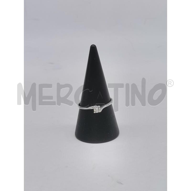 ANELLO DONNA SOLITARIO METALLO PREZIOSO CON PIETRA PREZIOSA | Mercatino dell'Usato Lamezia terme 3
