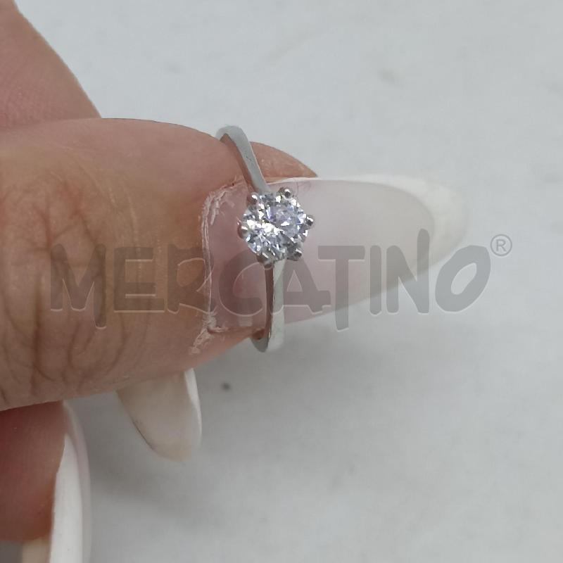 ANELLO DONNA STROILI METALLO PREZIOSO SOLITARIO | Mercatino dell'Usato Lamezia terme 1