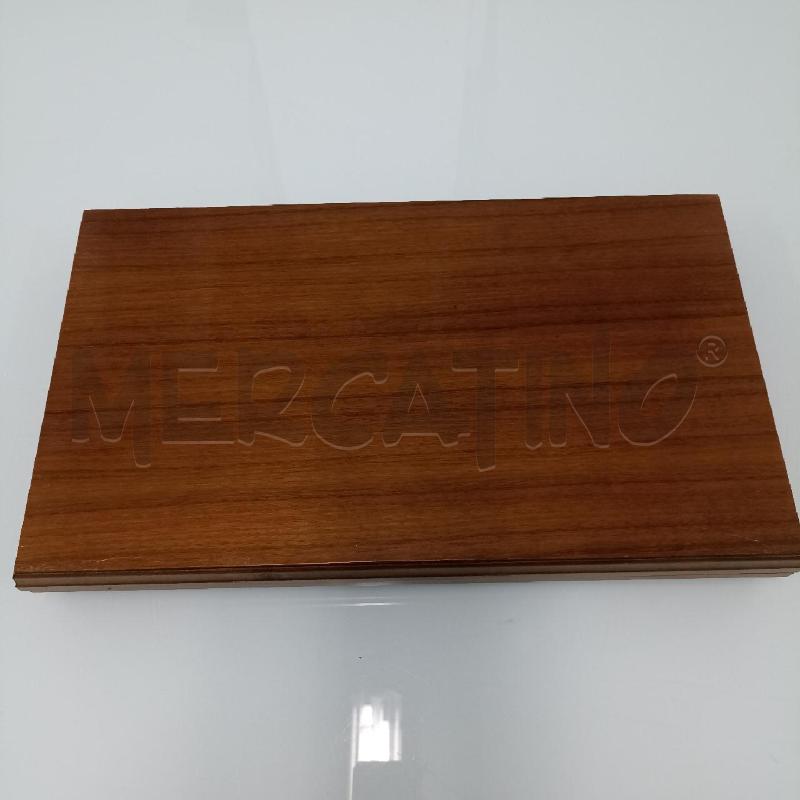 BACKGAMMON DAL NEGRO LEGNO COMPLETO DIFETTO CERNIERA  | Mercatino dell'Usato Lamezia terme 5