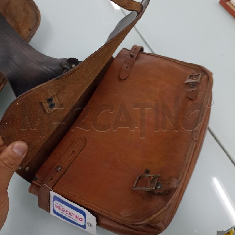 BORSA DA SELLA IN PELLE DA MOTO  | Mercatino dell'Usato Lamezia terme 2