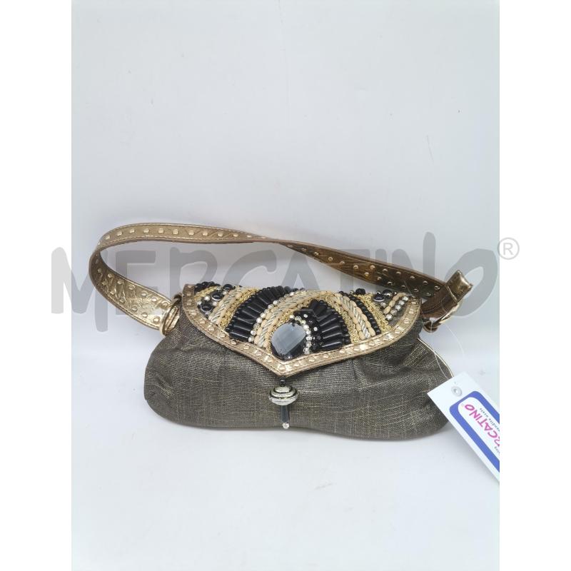 BORSA DONNA BRACCIALINI VINTAGE DORATO APPL | Mercatino dell'Usato Lamezia terme 1