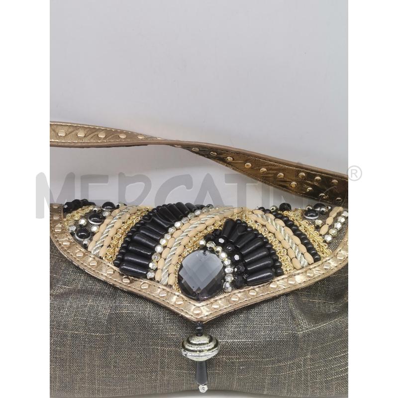 BORSA DONNA BRACCIALINI VINTAGE DORATO APPL | Mercatino dell'Usato Lamezia terme 2