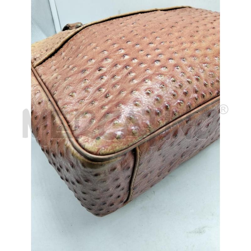 BORSA DONNA CREAZIONE VERA PELLE MARRONE | Mercatino dell'Usato Lamezia terme 3