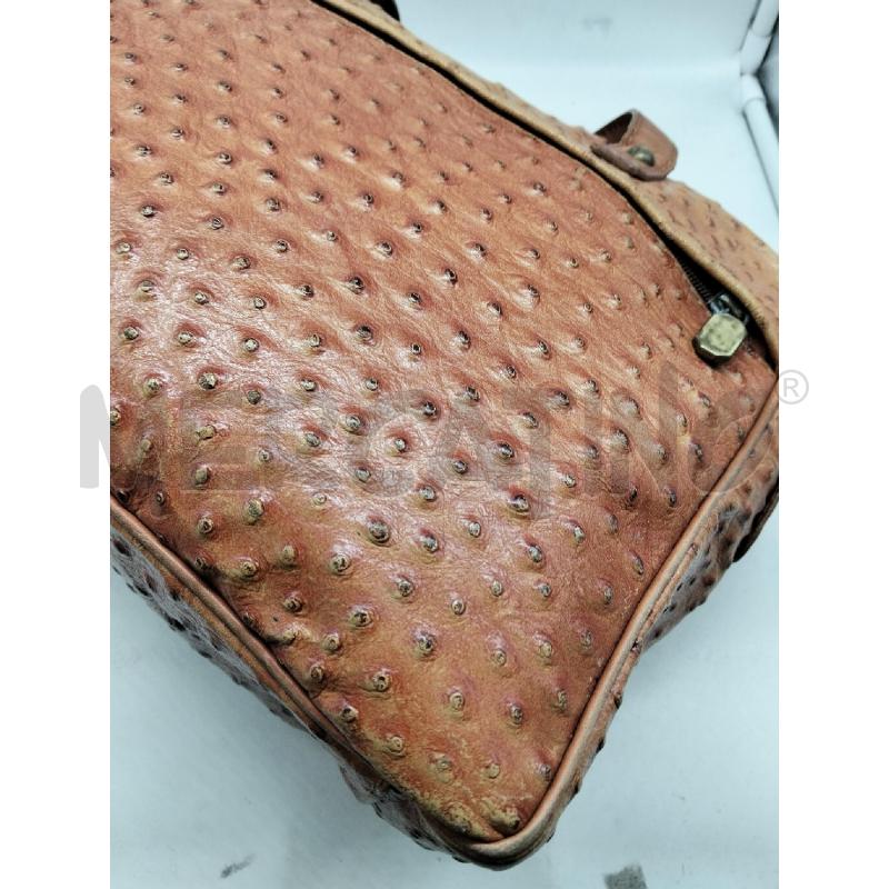 BORSA DONNA CREAZIONE VERA PELLE MARRONE | Mercatino dell'Usato Lamezia terme 4