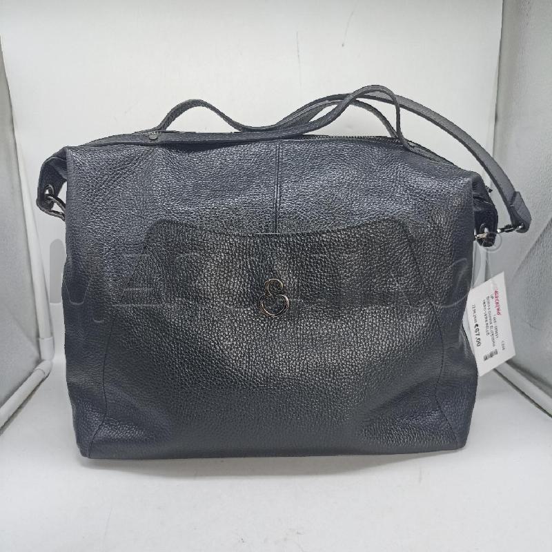 BORSA DONNA ELISENDRA NERO VERA PELLE | Mercatino dell'Usato Lamezia terme 1