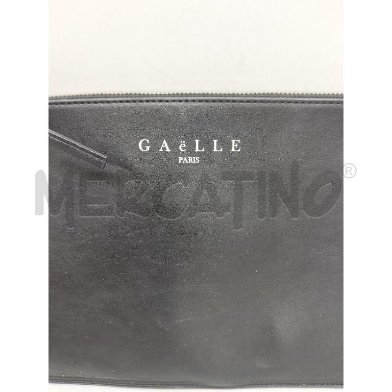 BORSA DONNA GAELLE ECOPELLE NERO POCHETTE  | Mercatino dell'Usato Lamezia terme 2