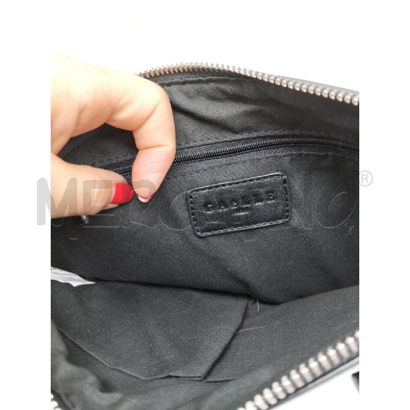 BORSA DONNA GAELLE ECOPELLE NERO POCHETTE  | Mercatino dell'Usato Lamezia terme 4