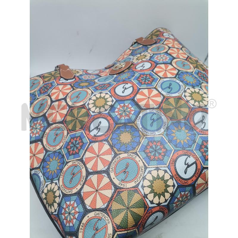 BORSA DONNA GATTINONI COLORE BLU | Mercatino dell'Usato Lamezia terme 3