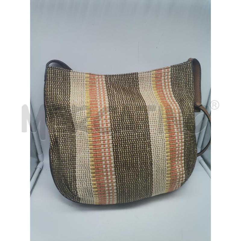 BORSA DONNA GIANNI CHIARINI MARRONE RAFIA | Mercatino dell'Usato Lamezia terme 2