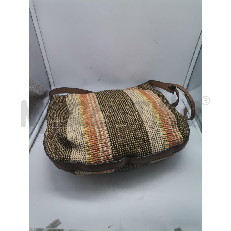 BORSA DONNA GIANNI CHIARINI MARRONE RAFIA | Mercatino dell'Usato Lamezia terme 3