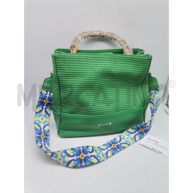 BORSA DONNA KUVE VERDE | Mercatino dell'Usato Lamezia terme 1